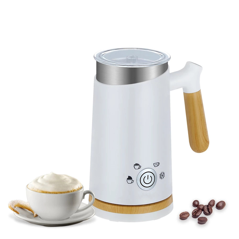 Milk Steamer Rechargeable Automatic Handheld Stainless Steel Milk